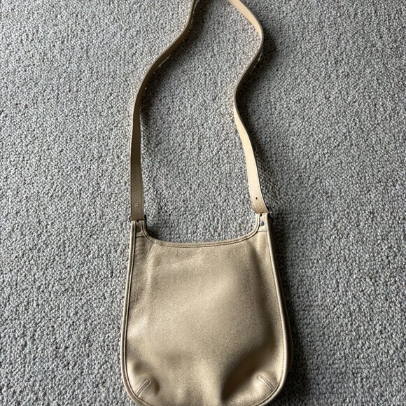 Vintage Coach 9135 Hippie Camel Leather Crossbody Y2K Preppy Classic - Picture 10 of 16